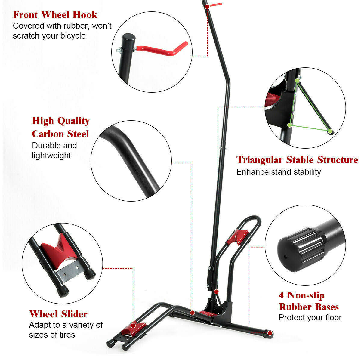 Bike Floor Stand Bike Rack Stand W120506