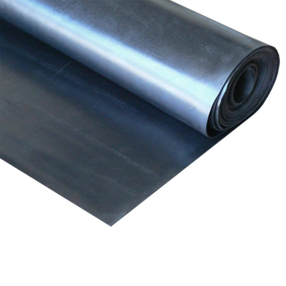 EPDM 1/16 in. x 36 in. x 264 in. 60A Rubber Sheet Black D314