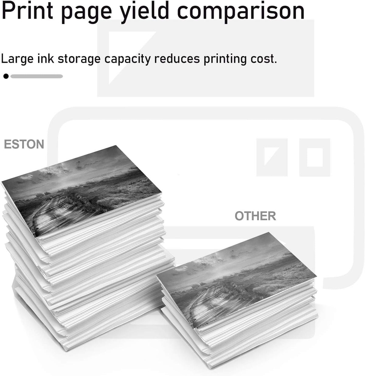 Black Ink Cartridge Pack of 2 O834956