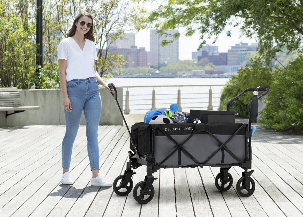 Grey/Black Stroller Wagon L482