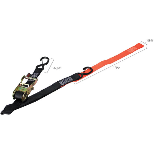 1.5" Utility Ratchet Tie Down Strap P980