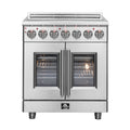 30 Freestanding French Door Electric Range with 5 Elements S747910