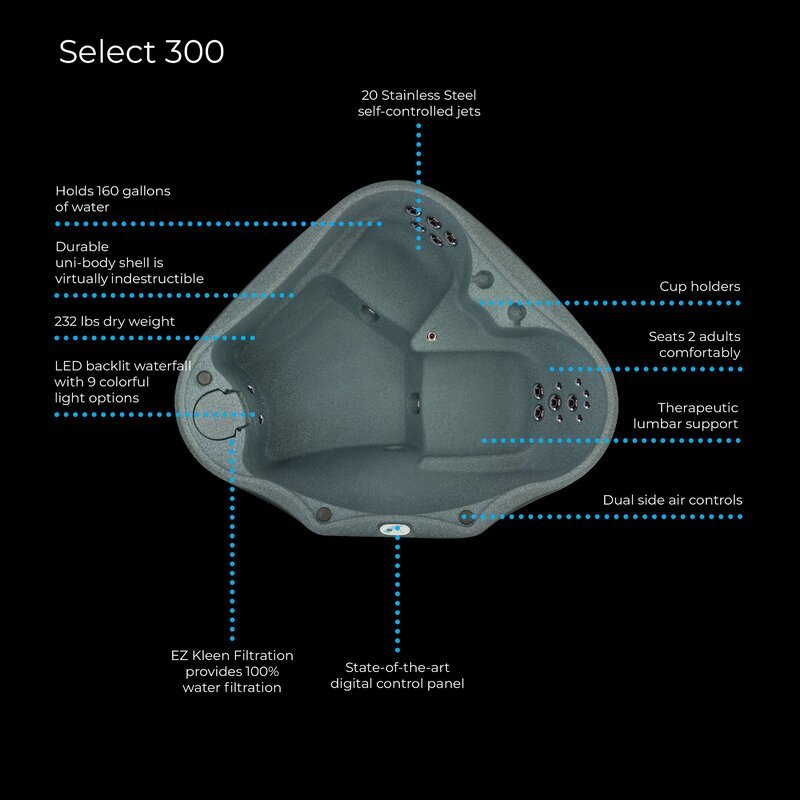 Oval Plug And Play Hot Tub E894523