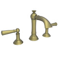 Antique Brass Widespread Bathroom Faucet T595936