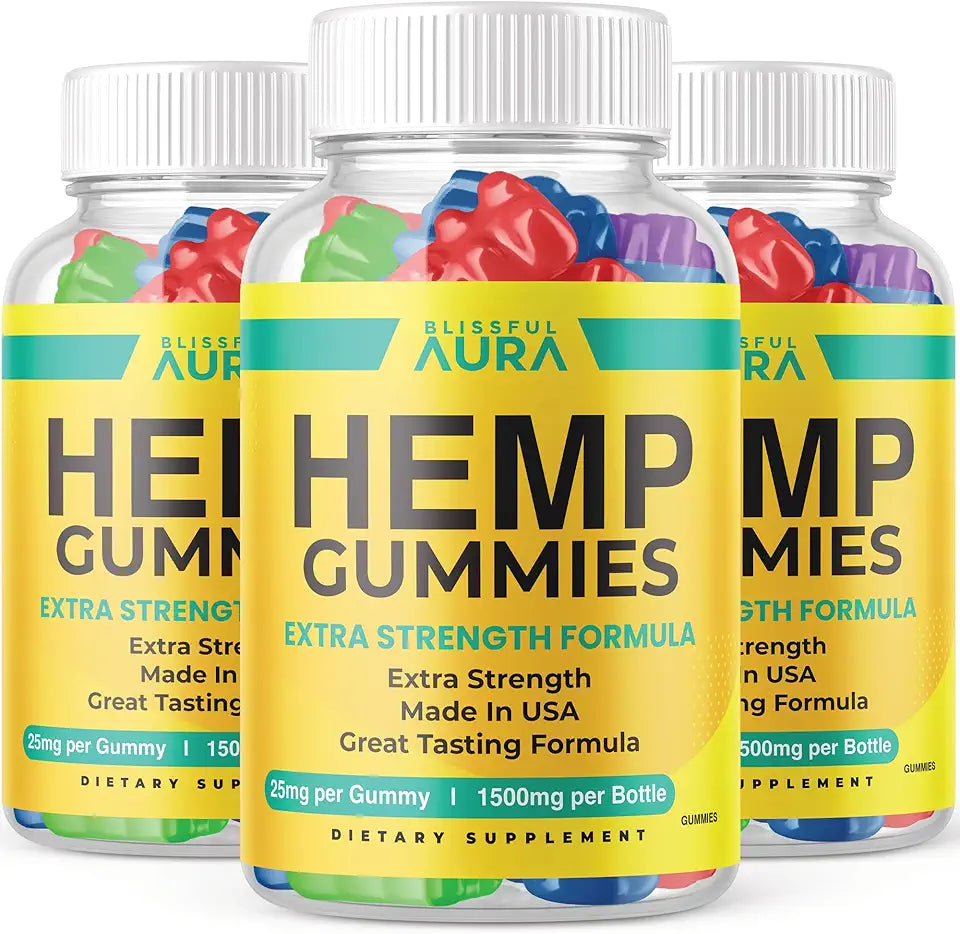Hemp Extract Gummies 1500mg 180 Gummies N522