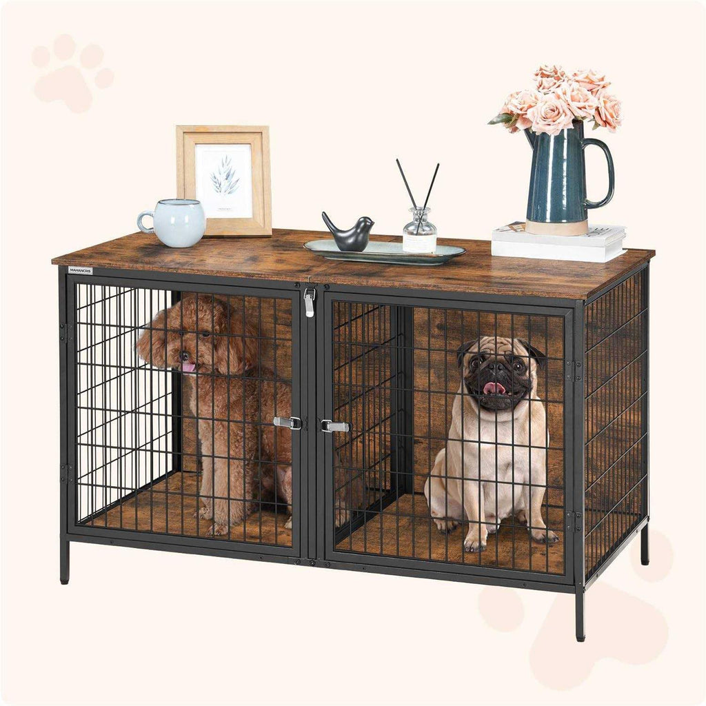 Dog Crate Furniture with Removable Divider H6740