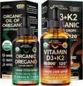 Organic Oil of Oregano & Vitamin D3 K2 Drops C3055