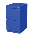 Blue 2 Drawer Mobile Vertical Filling Cabinet O8148