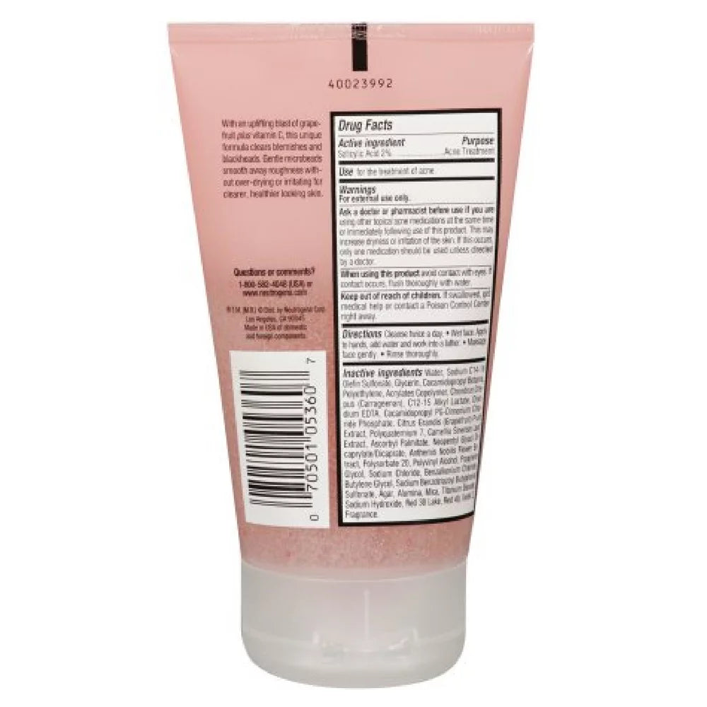Pink Grapefruit 4.2 oz Foaming Scrub (Pack of 2) E488