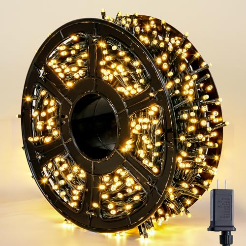 500 LED Orange and Purple Halloween String Lights R96623