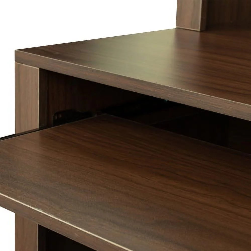 Computer Desk with Hutch W34614