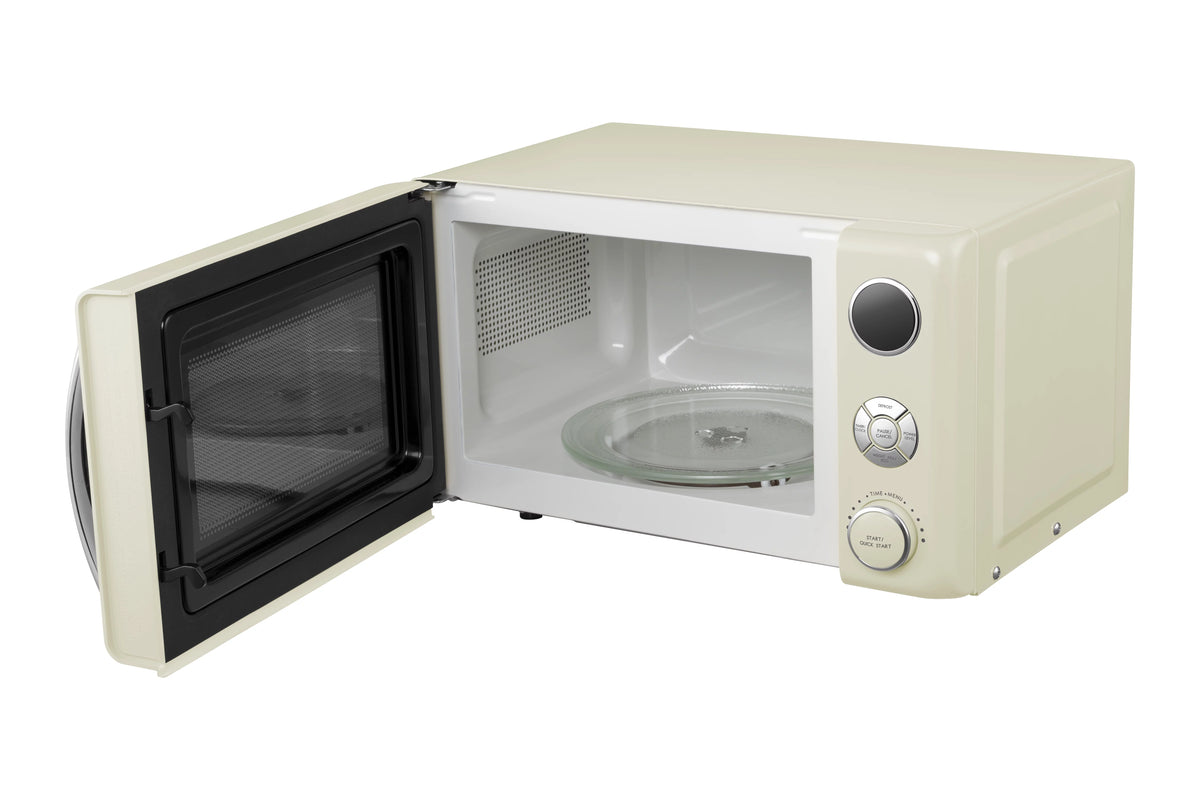 0.7 Cu ft 700 Watts Blue Retro Countertop Microwave Oven Z91592