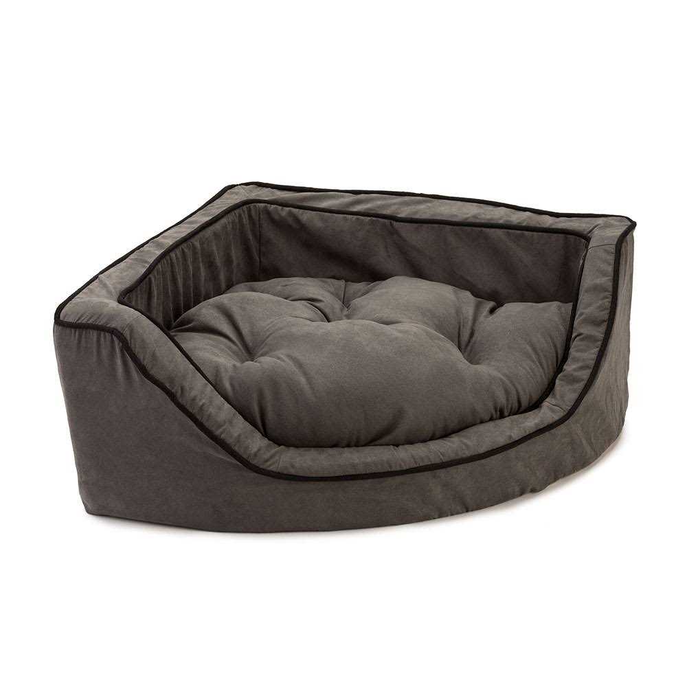 Overstuffed Corner Dog Bed O6381