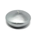 3 Piece Metallic Silver Floating Candles E533497