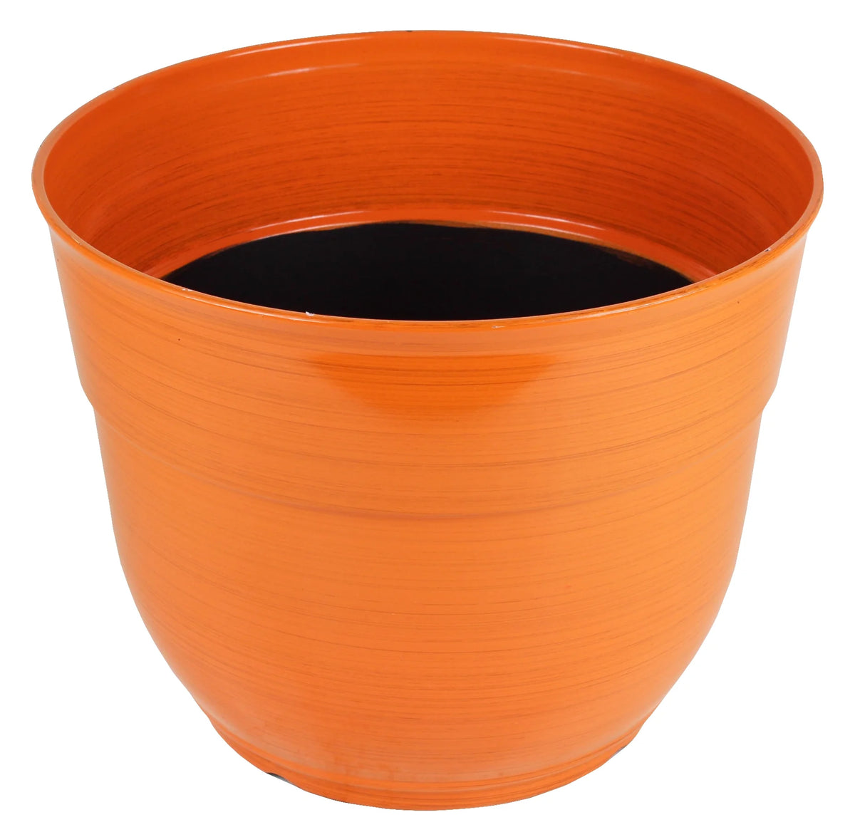 Bright Orange 15" Plastic Planter U279