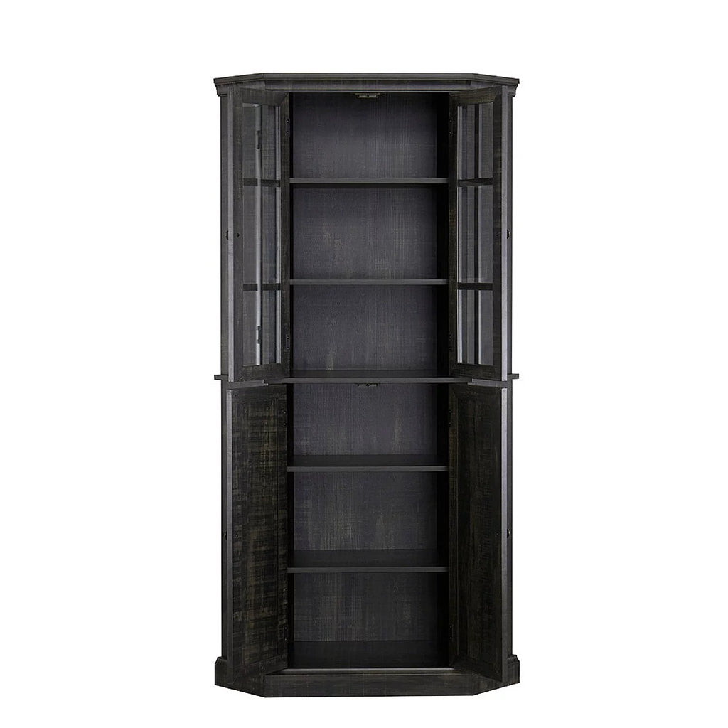 Charcoal Corner Cabinet Z15745