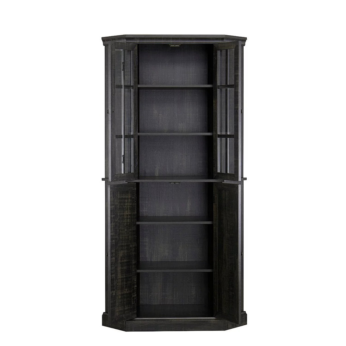 Charcoal Corner Cabinet Z15745