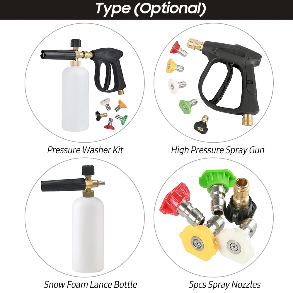 Pressure Washer Kit with 5 Spray Nozzles Y940128