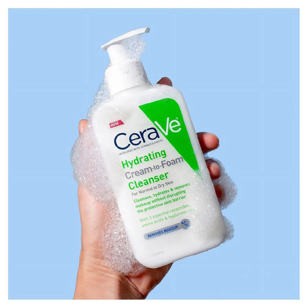 Hydrating Cream-to-Foam Face Cleanser Q105