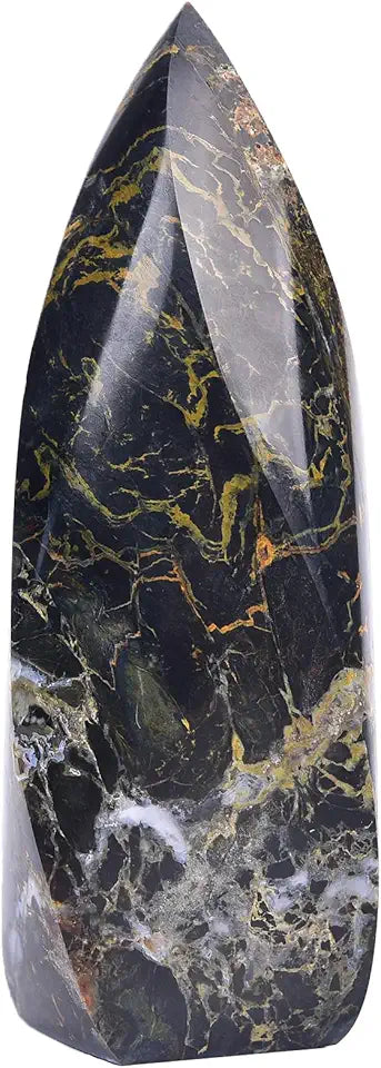 Large Pietersite Crystal Tower 4 Sides Spiral 1.1-1.7 Lbs E97167