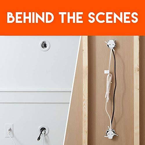 In Wall Power Kit with Low Voltage Cable Management H5172