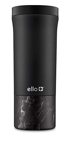 16oz Vacuum Insulated Stainless Steel Travel Mug, Black I595