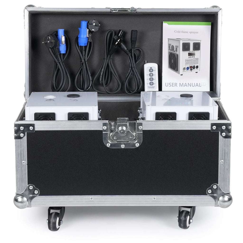 4 Pack Black Adjustable Stage Special Effect Machine K94339
