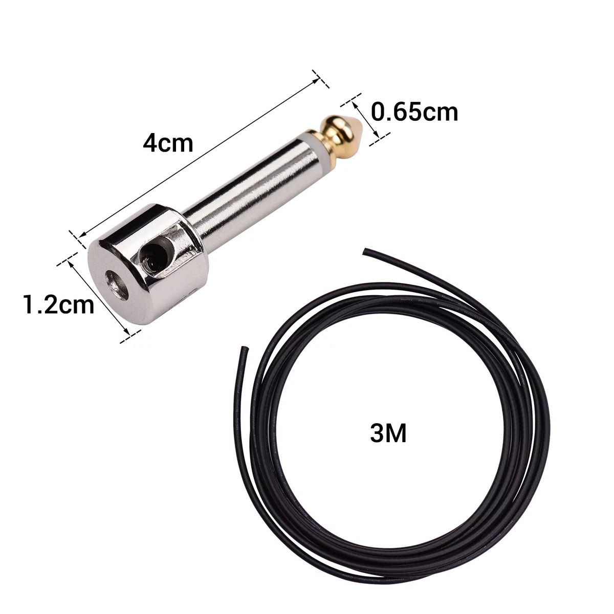 DIY Guitar Pedal Board Cable Kit with 10 Solder Free Plugs Z327