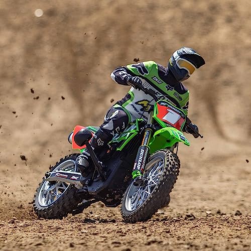 1/4 RC Motorcycle Ready-to-Run Combo with Battery and Charger Green M4164