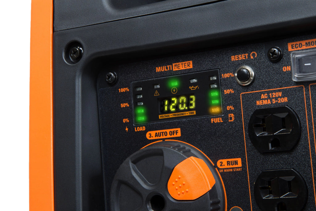 3800-Watt Portable Inverter Generator with Electric Start H824