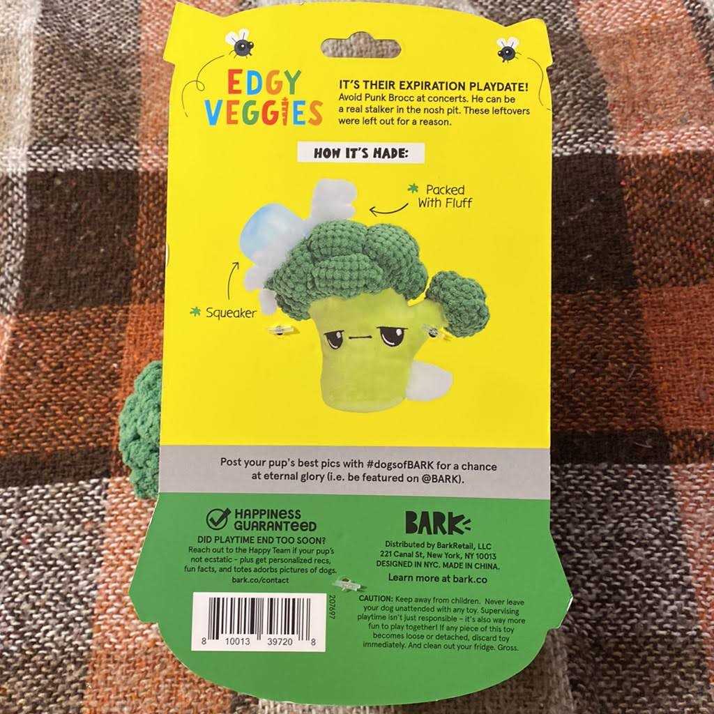 Broccoli Dog Toy S7335