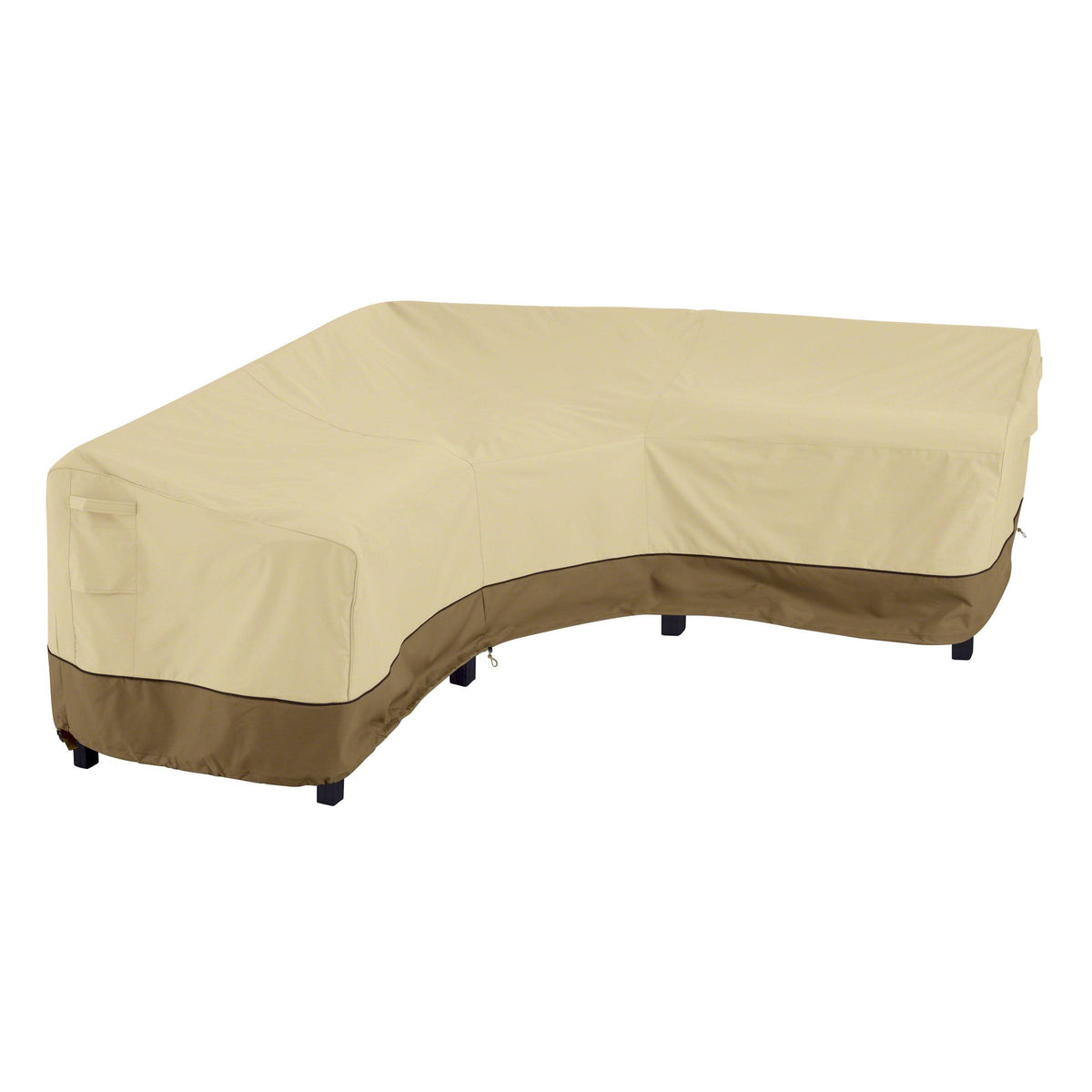 Water-Resistant 85 inch Patio Sectional Lounge Set Cover Z3272