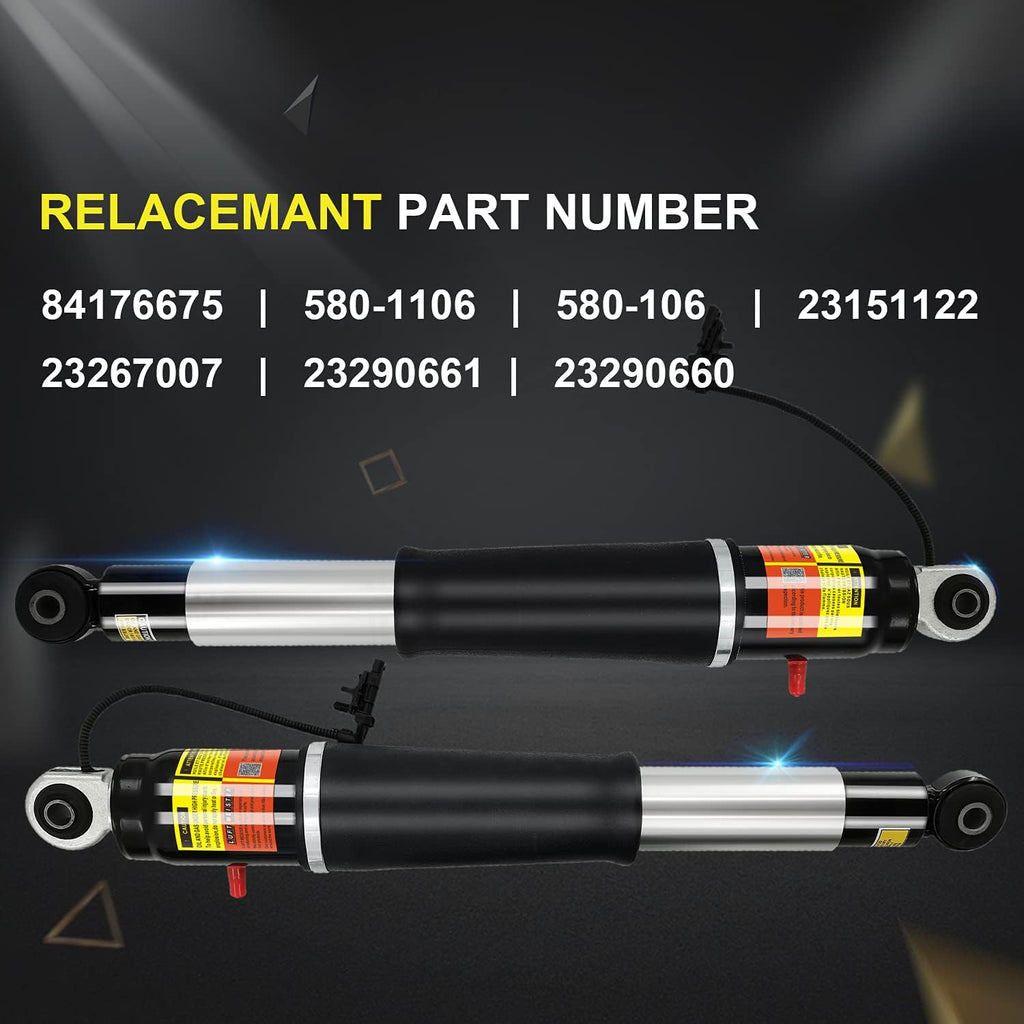 Rear Air Shock Absorber Pack of 2 E814