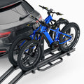 2" Hitch EBike Rack with Ramp, 200 LBS Capacity Foldable Platform Q307