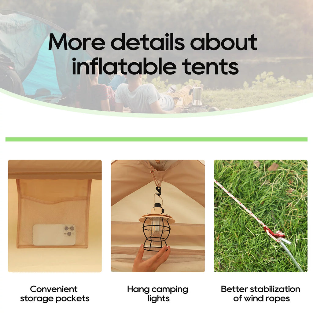 Inflatable Camping Tent with Pump C274813