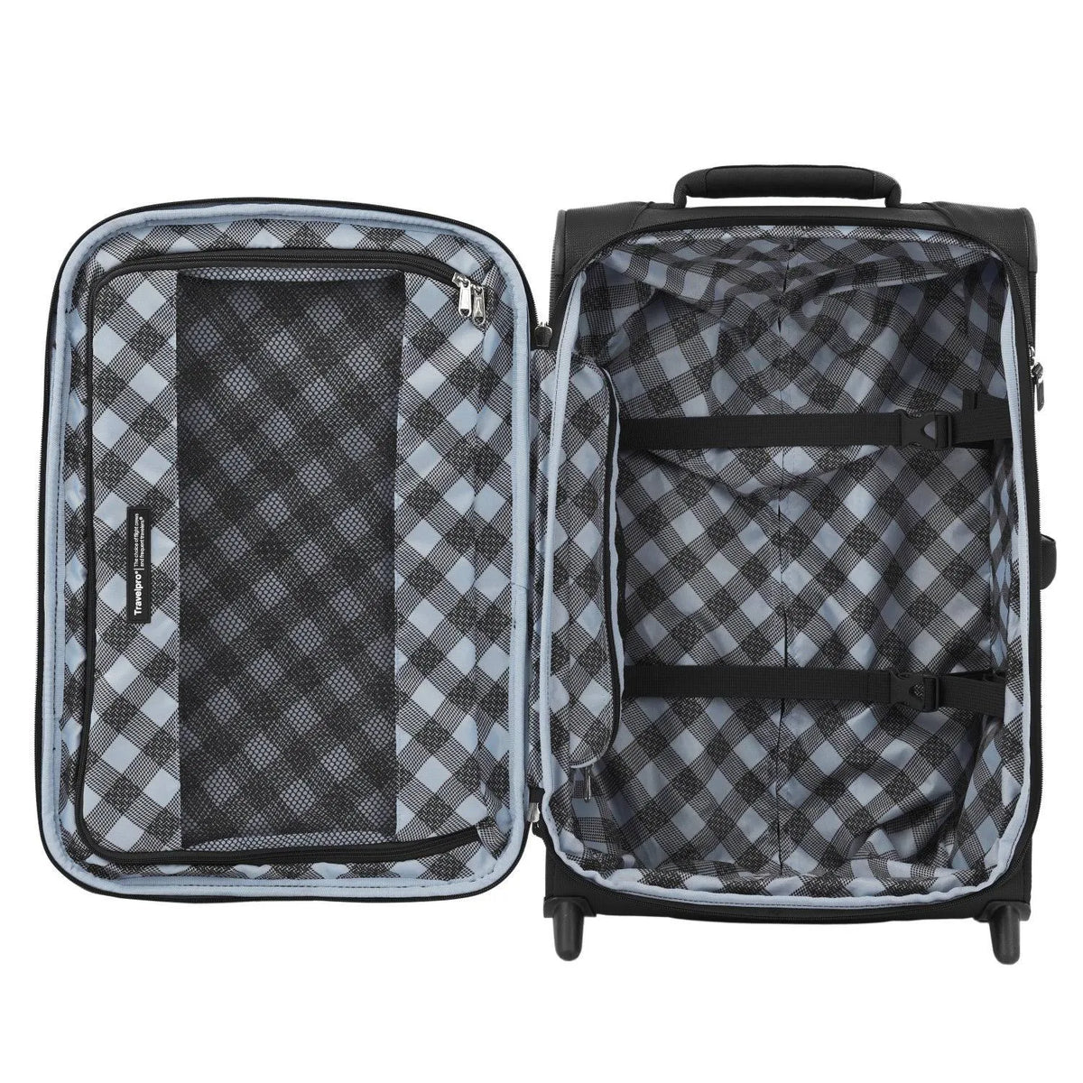 Azure Blue Expandable Carry On Rollaboard J803