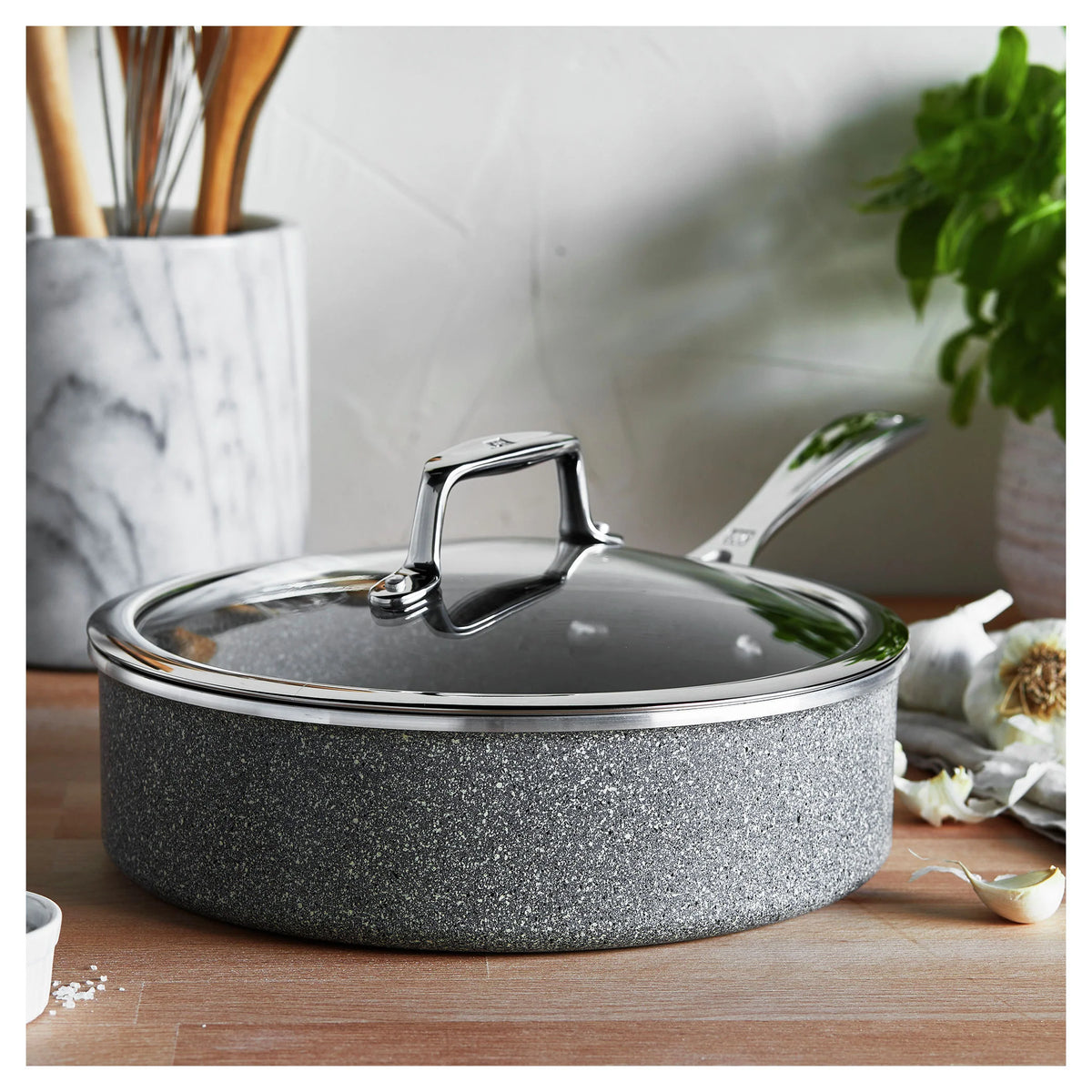 3 Qt. Aluminum Non-Stick Sauté Pan R213946