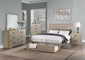Cal King Size 6pc Bedroom Set with Dresser Mirror Nightstands Chest S968