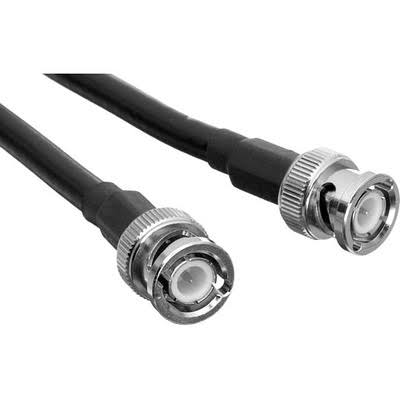 BNC-to-BNC Remote Antenna Extension Cable, Black, 50 ft R755