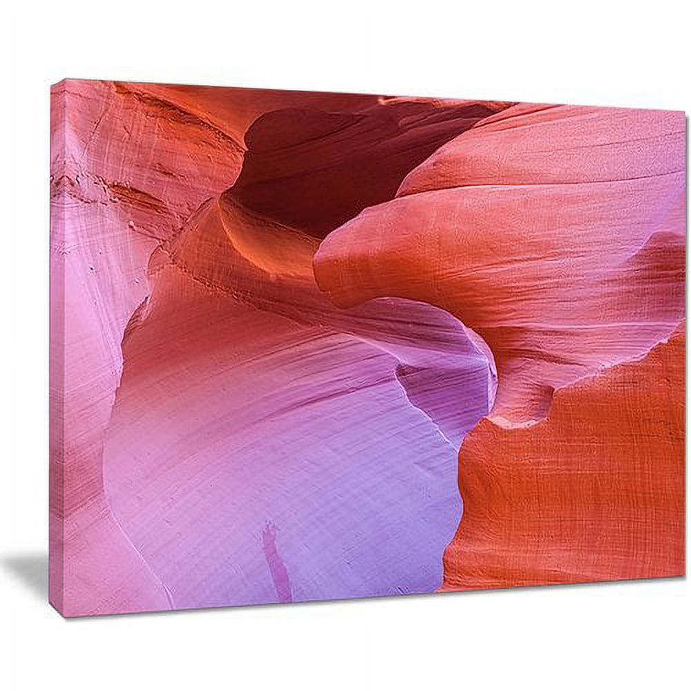 Antelope Canyon Landscape Graphic Art on Wrapped Canvas U111