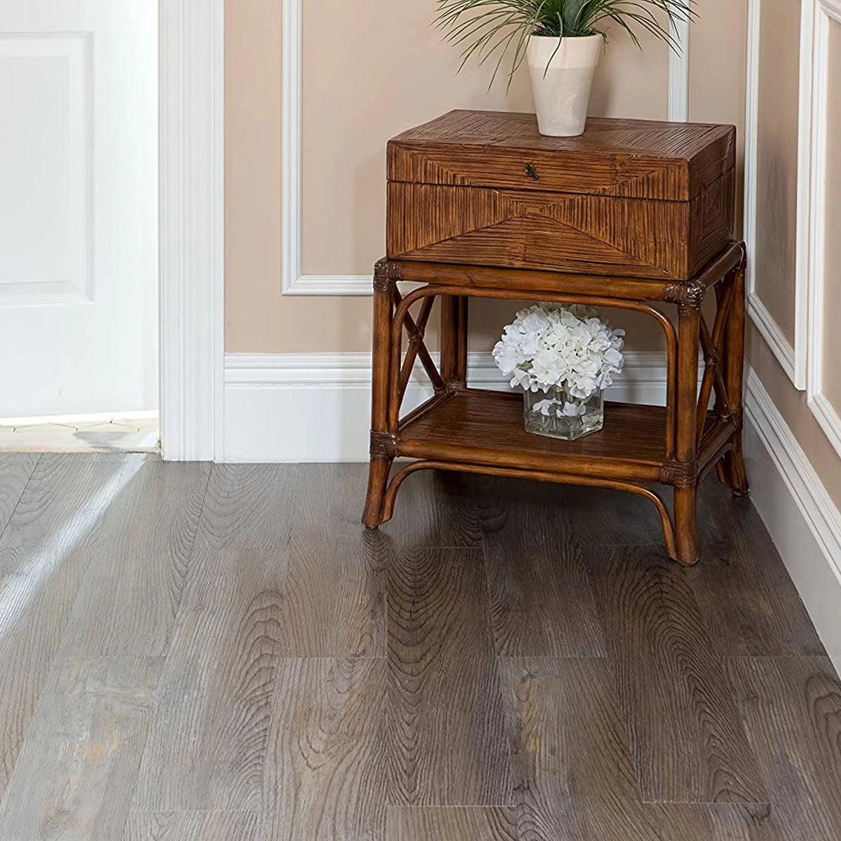Peel & Stick Vinyl Floor Planks, Spruce, 10Pk (5 Pack) X712