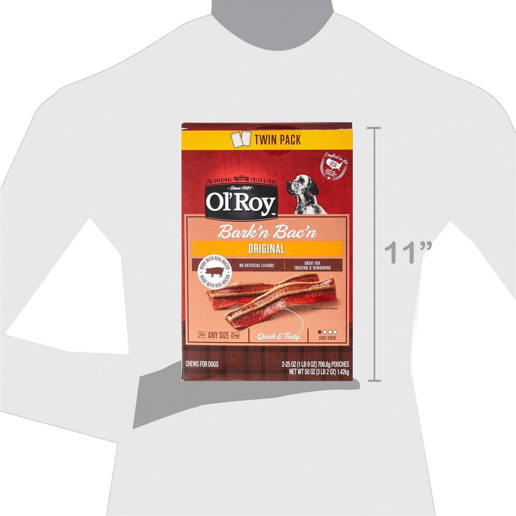 Bark'n Bac'n Dog Treats X2595