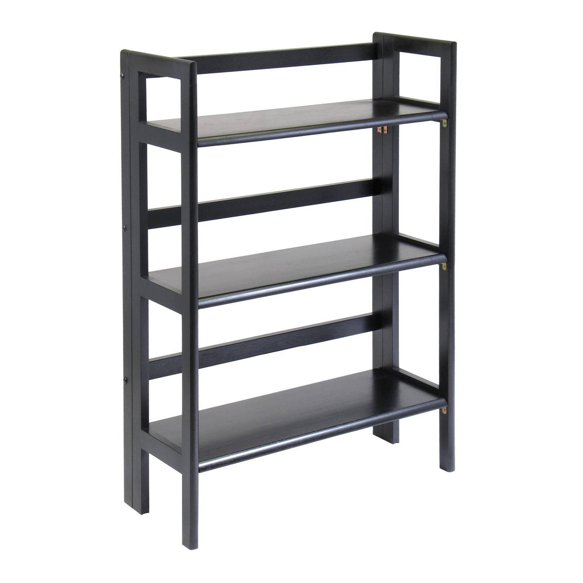 3-Pc Set Folding Bookcase with Fabric Basket E40916