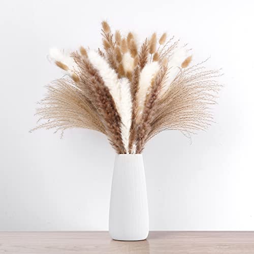 100PCS Natural Dried Pampas Grass Bouquet B6984