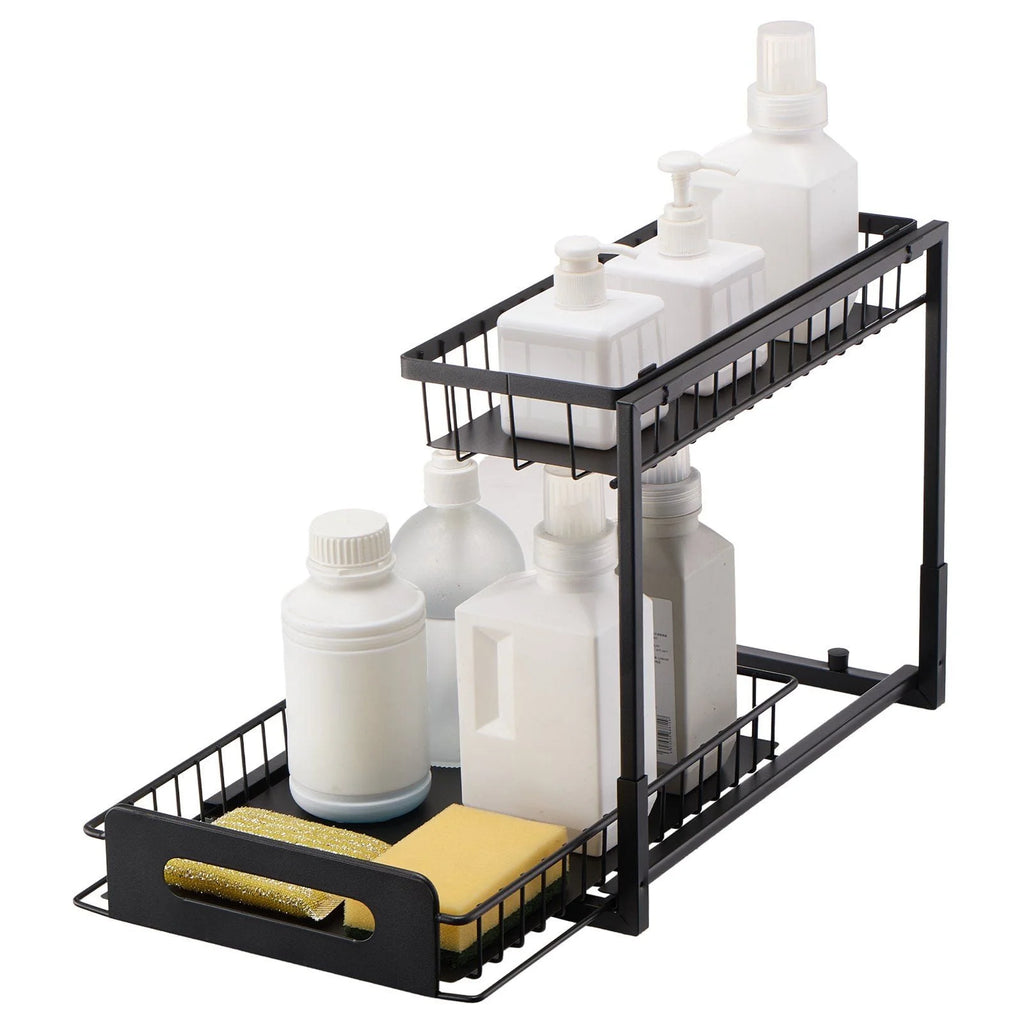 2-Tier Pull Out Cabinet Organizer A1468