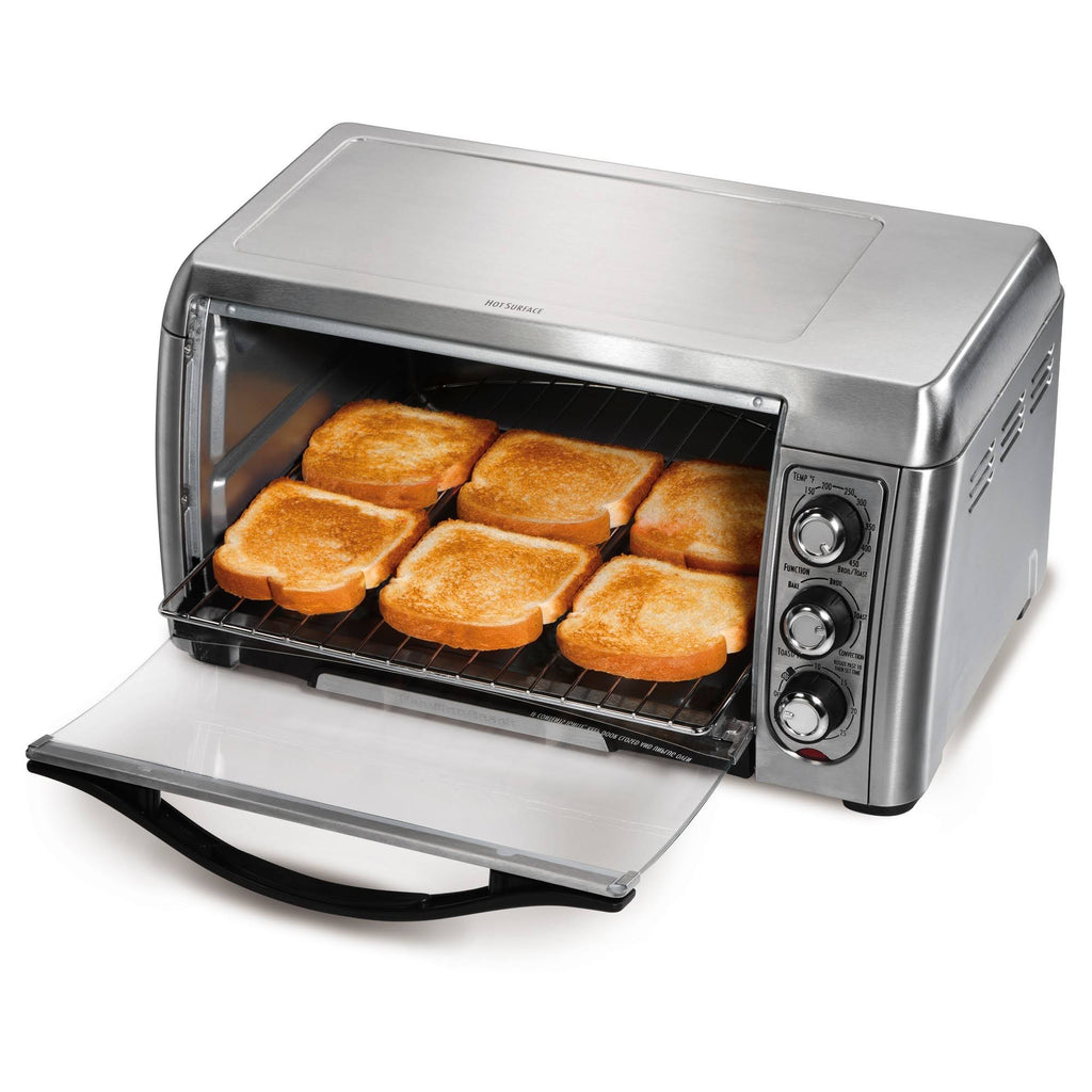 6-Slice Convection Toaster Oven Stainless Steel Q286539