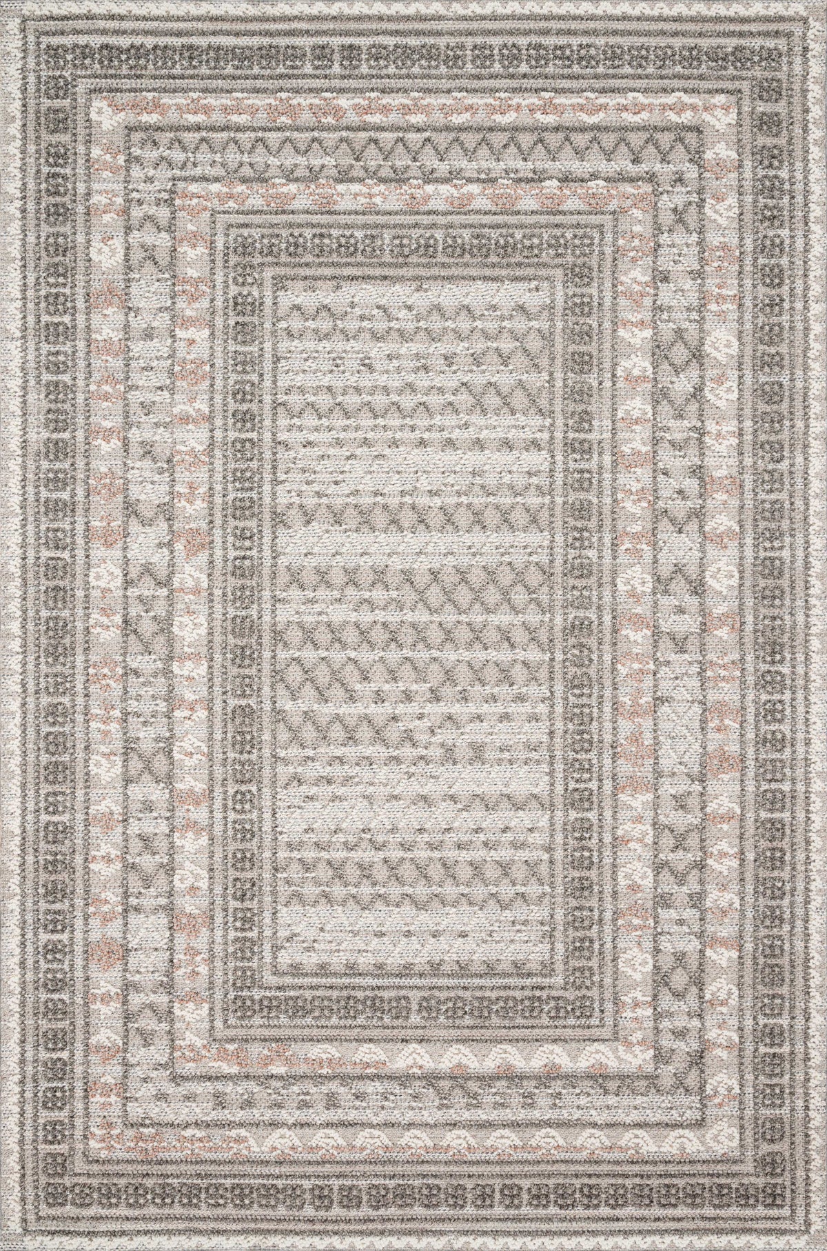 Grey Multi Rug 7'10 x 10'1 I1171