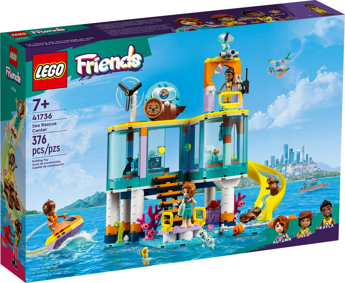 Sea Rescue Center Building Toy with 3 Mini-Dolls Z667