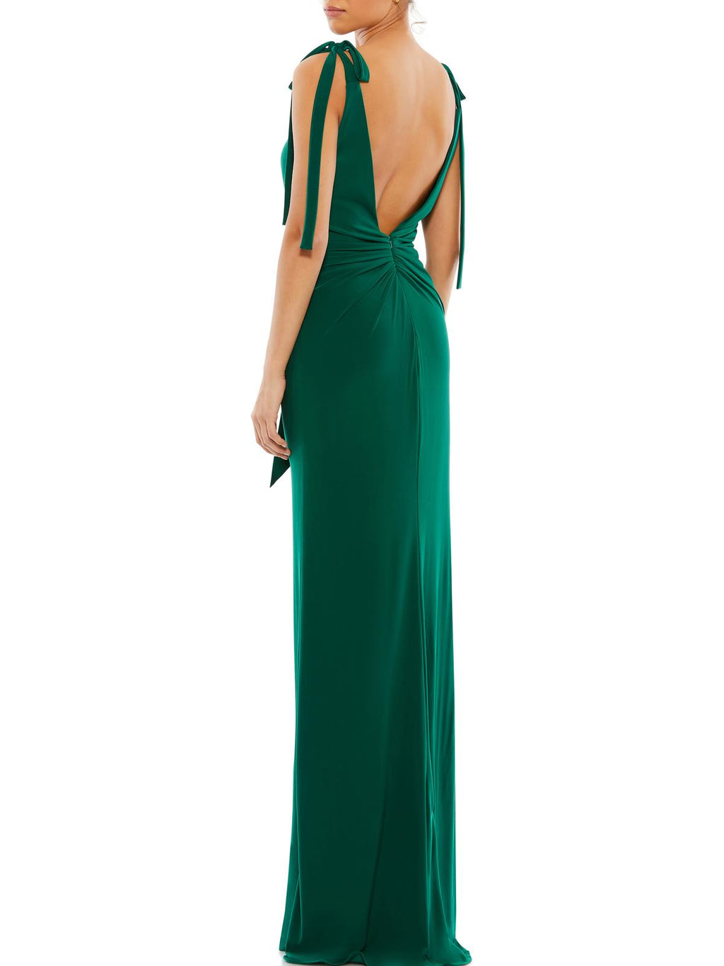 Open Back Maxi Evening Dress M161