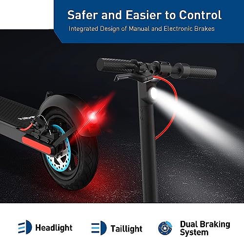 Electric Scooter with Double Braking System E36437